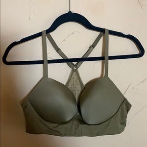 Victoria Secret Olive Green Lounge Bra